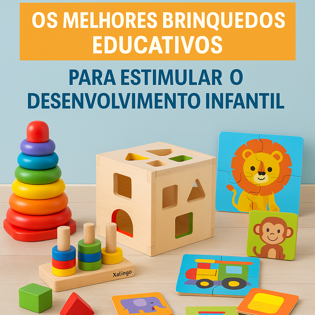 Os melhores brinquedos educativos para estimular o desenvolvimento infantil